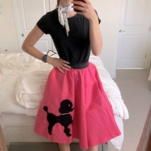 Poodleskirt girl costume/Halloween outfit